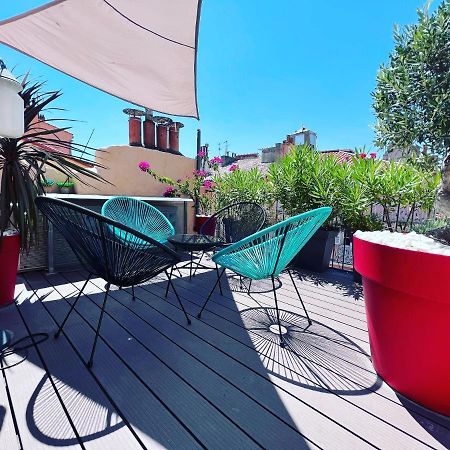 Apartamento Duplex Avec Terrasse - Hyper-Centre De Tolón Exterior foto