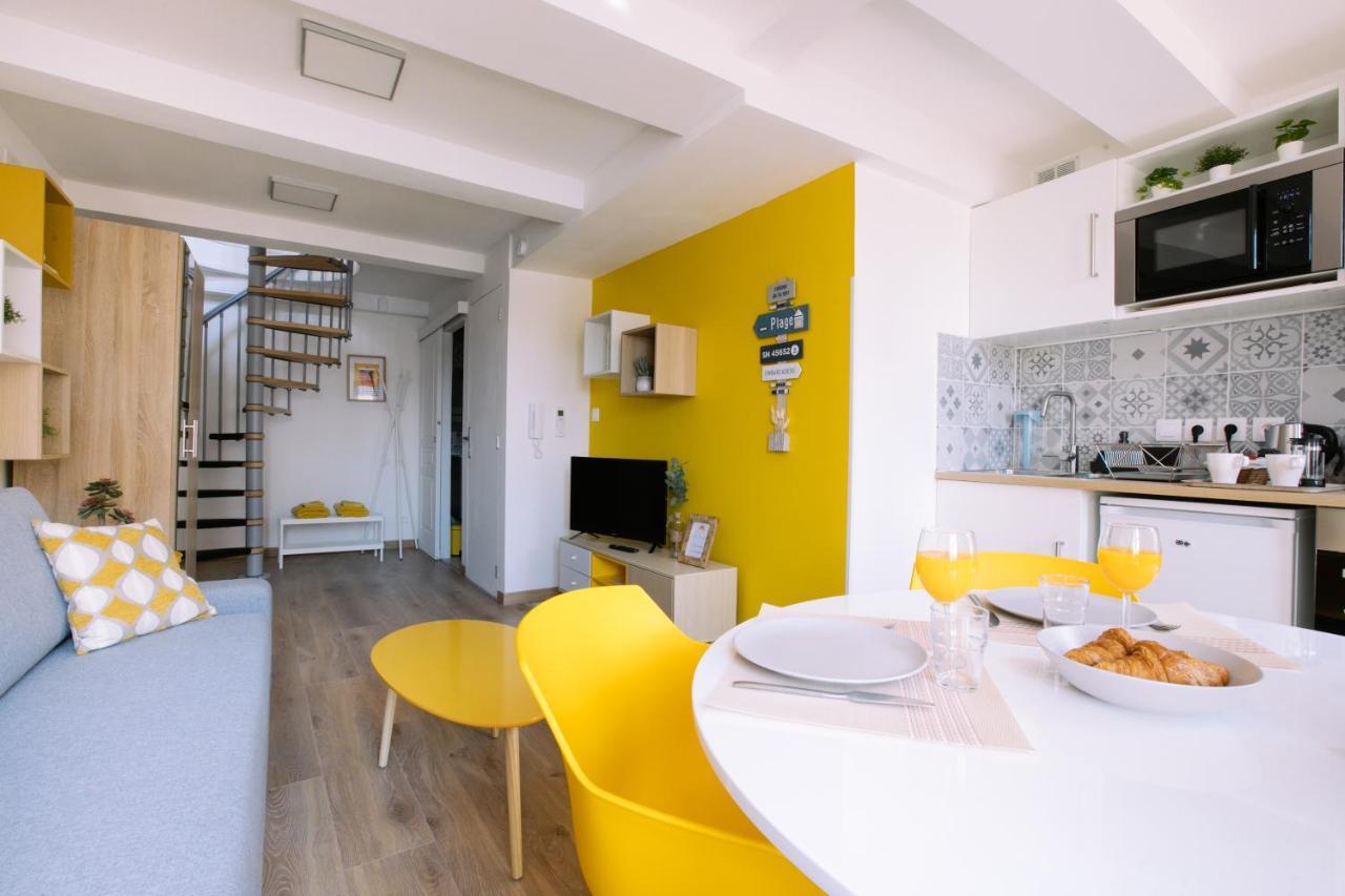 Apartamento Duplex Avec Terrasse - Hyper-Centre De Tolón Exterior foto
