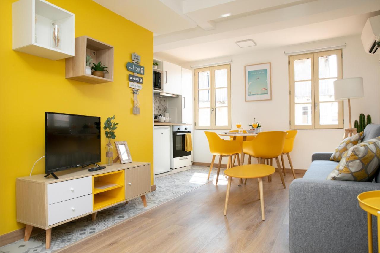 Apartamento Duplex Avec Terrasse - Hyper-Centre De Tolón Exterior foto
