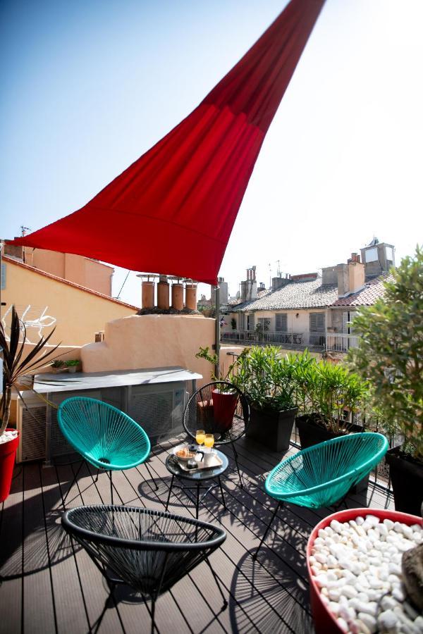 Apartamento Duplex Avec Terrasse - Hyper-Centre De Tolón Exterior foto