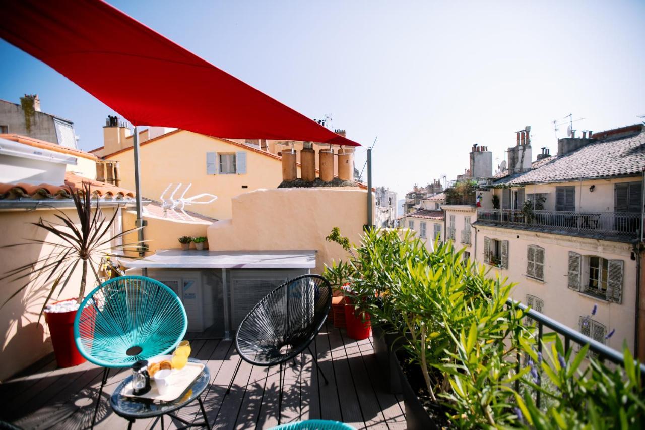 Apartamento Duplex Avec Terrasse - Hyper-Centre De Tolón Exterior foto