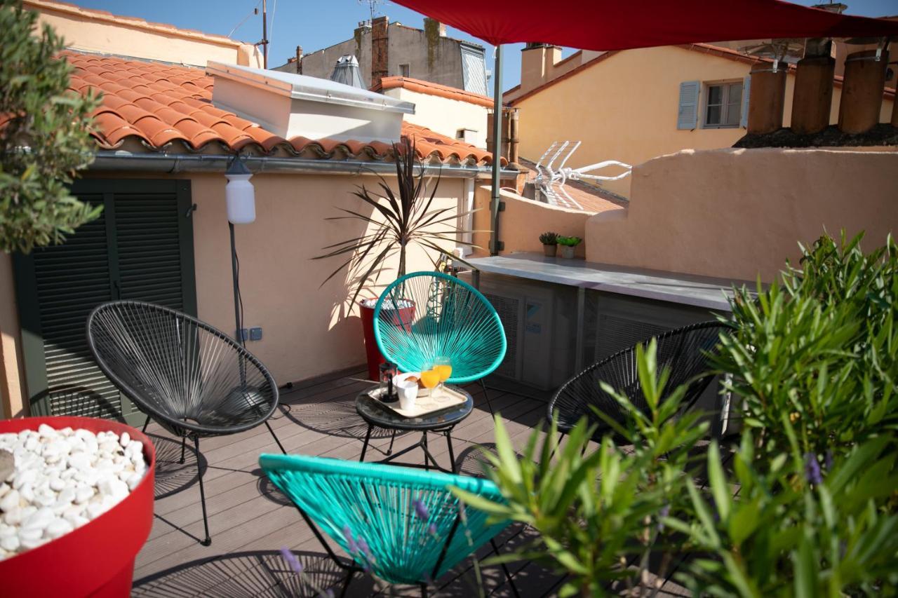Apartamento Duplex Avec Terrasse - Hyper-Centre De Tolón Exterior foto